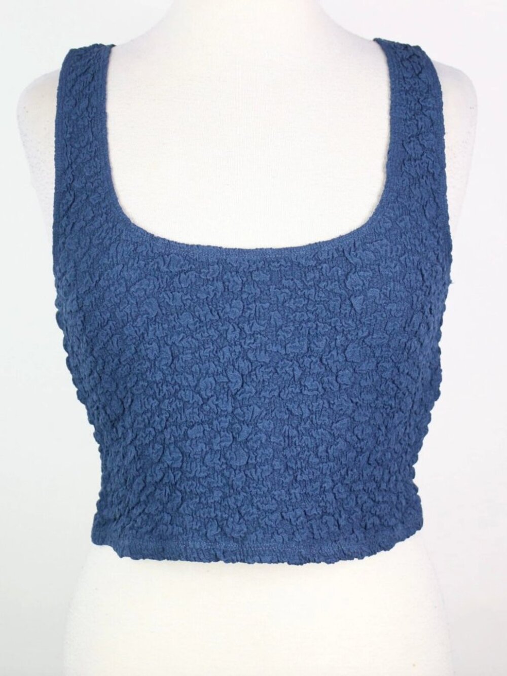 NWT Anthropologie Womens XL Textured Crop Tank Top